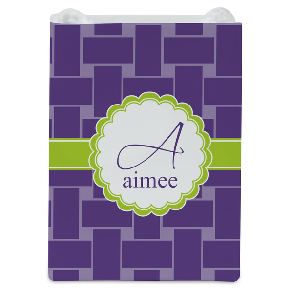 Waffle Weave Jewelry Gift Bag - Gloss - Front