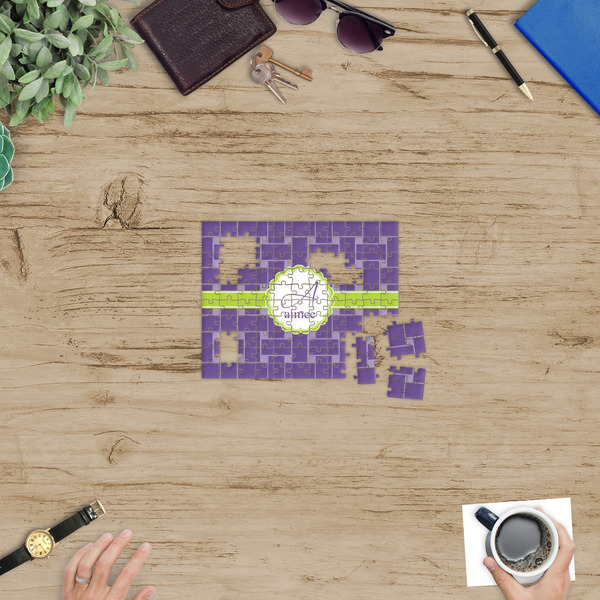 Waffle Weave Jigsaw Puzzle 110 Piece - In Context