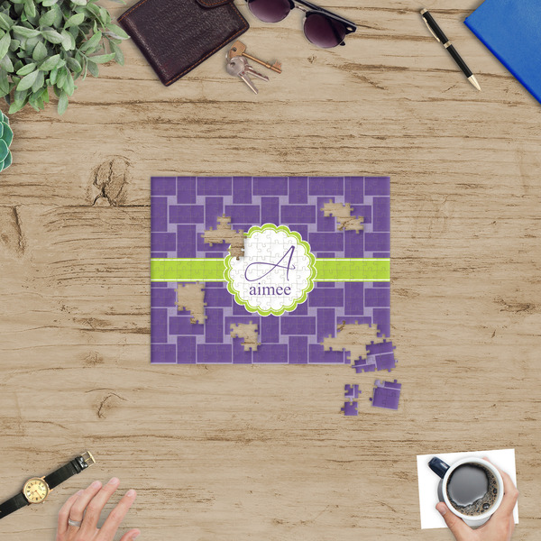 Waffle Weave Jigsaw Puzzle 252 Piece - In Context