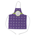 Waffle Weave Kid's Apron - Medium (Personalized)