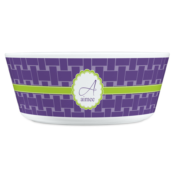 Waffle Weave Kids Bowls - FRONT