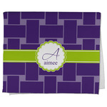 Waffle Weave Kitchen Towel - Poly Cotton w/ Name and Initial