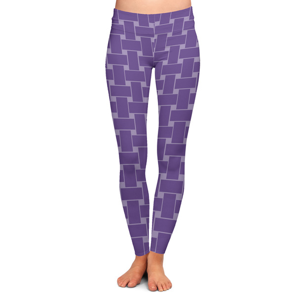 Custom Waffle Weave Ladies Leggings - Extra Small