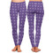 Waffle Weave Ladies Leggings - Front and Back