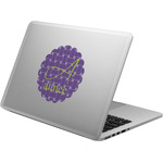 Waffle Weave Laptop Decal (Personalized)