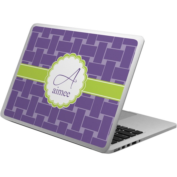 Custom Waffle Weave Laptop Skin - Custom Sized (Personalized)