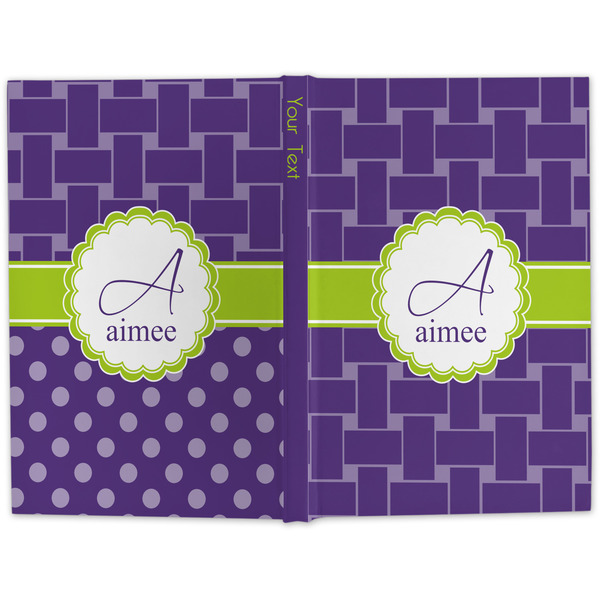 Waffle Weave Large Hard Cover Journal - Apvl