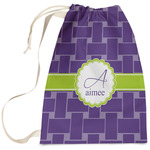 Waffle Weave Laundry Bag (Personalized)