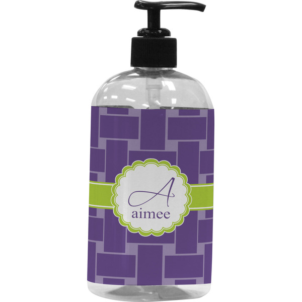 Custom Waffle Weave Plastic Soap / Lotion Dispenser (Personalized)