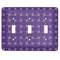 Waffle Weave Light Switch Covers (3 Toggle Plate)