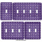 Waffle Weave Light Switch Covers all sizes