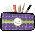 Waffle Weave Makeup / Cosmetic Bag (Personalized)