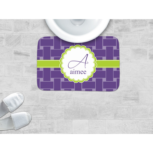 Waffle Weave Memory Foam Bath Mat - LIFESTYLE