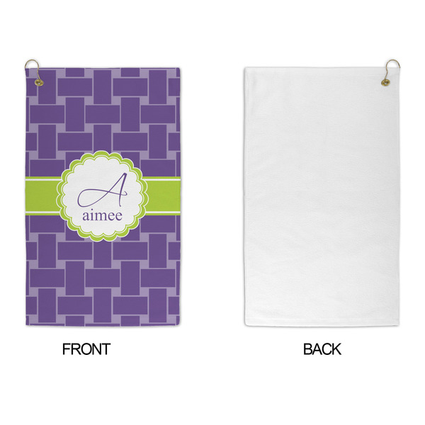 Waffle Weave Microfiber Golf Towels - APPROVAL