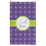 Waffle Weave Microfiber Golf Towel (Personalized)