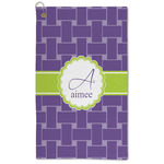 Waffle Weave Microfiber Golf Towel (Personalized)