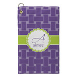 Waffle Weave Microfiber Golf Towel - Small (Personalized)