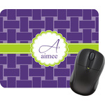 Waffle Weave Rectangular Mouse Pad (Personalized)