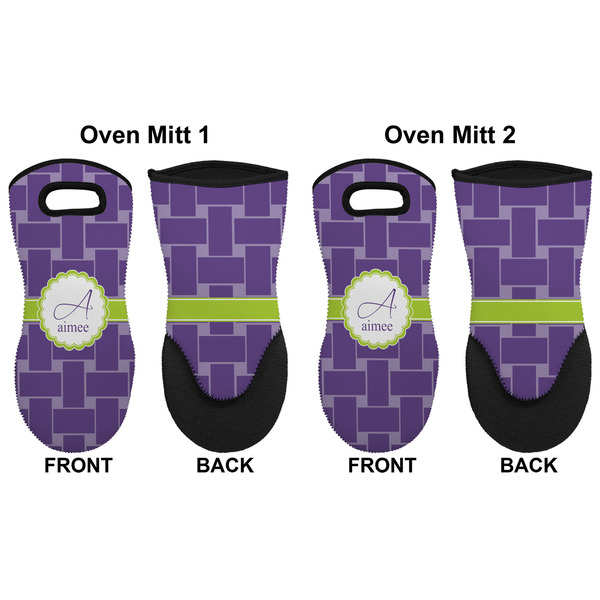 Waffle Weave Neoprene Oven Mitt - Set of 2 - Approval