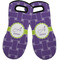 Waffle Weave Neoprene Oven Mitts - Set of 2 w/ Name and Initial