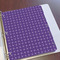 Waffle Weave Page Dividers - Set of 5 - In Context