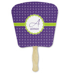 Waffle Weave Paper Fan (Personalized)