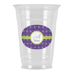 Waffle Weave Party Cups - 16oz (Personalized)