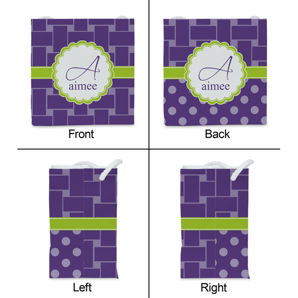 Waffle Weave Party Favor Gift Bag - Gloss - Approval