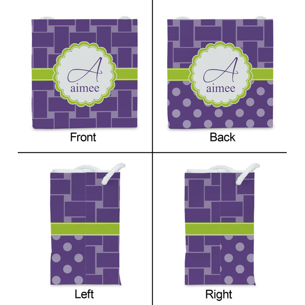 Waffle Weave Party Favor Gift Bag - Matte - Approval