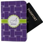 Waffle Weave Passport Holder - Fabric (Personalized)