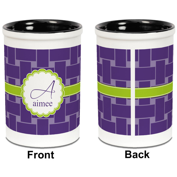 Waffle Weave Pencil Holder - Black - approval