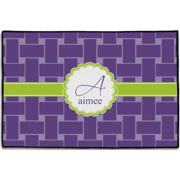 Waffle Weave Personalized Door Mat - 36x24 (APPROVAL)