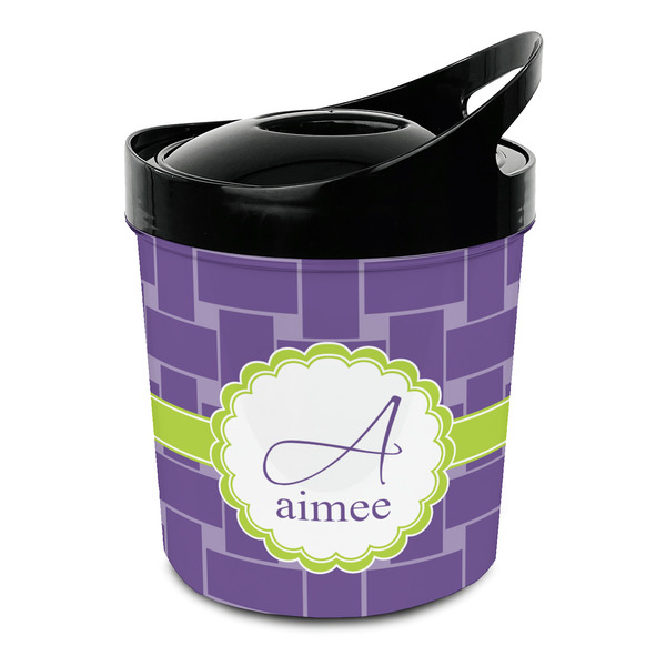 Custom Waffle Weave Plastic Ice Bucket (Personalized)