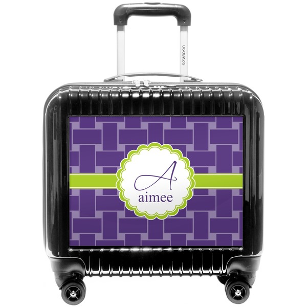 Custom Waffle Weave Pilot / Flight Suitcase (Personalized)