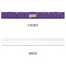 Waffle Weave Plastic Ruler - 12" - APPROVAL