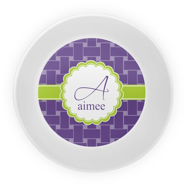 Waffle Weave Melamine Bowl - Center