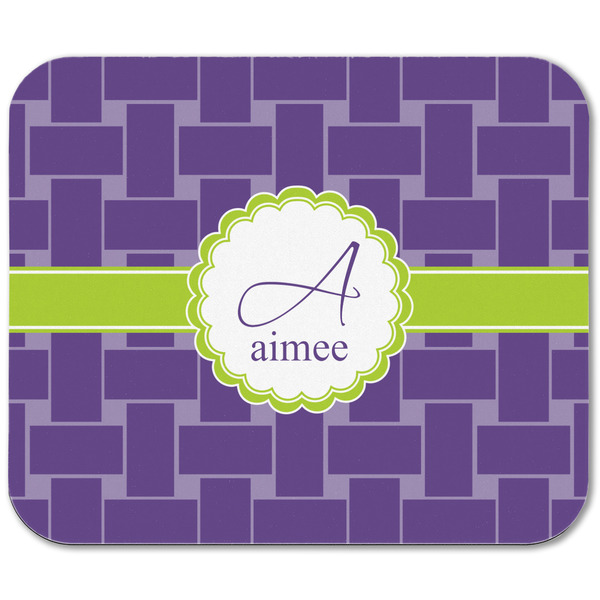 Waffle Weave Rectangular Mouse Pad - APPROVAL