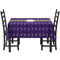 Waffle Weave Rectangular Tablecloths - Side View