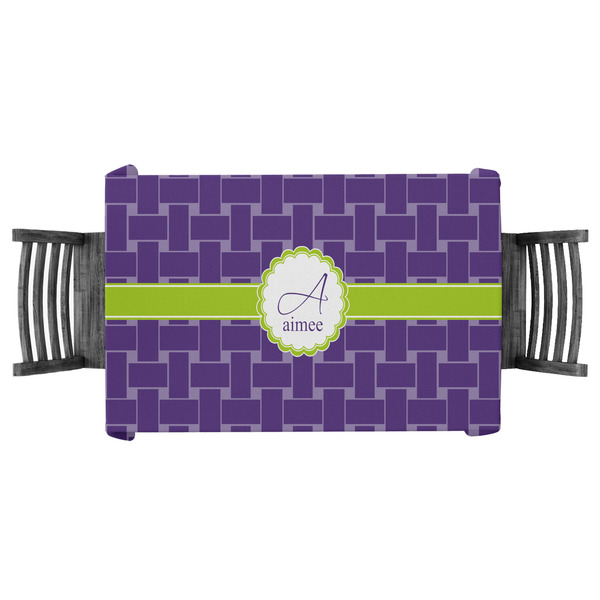 Custom Waffle Weave Tablecloth - 58"x58" (Personalized)