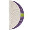 Waffle Weave Round Linen Placemats - HALF FOLDED (single sided)