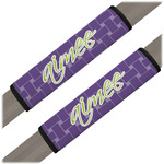 Waffle Weave Seat Belt Covers (Set of 2) (Personalized)