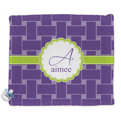 Waffle Weave Security Blankets - Double Sided (Personalized)