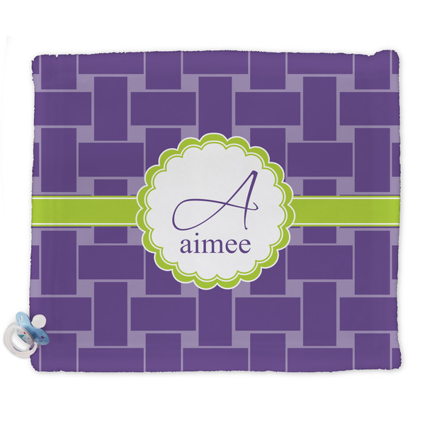 Custom Waffle Weave Security Blankets - Double Sided (Personalized)