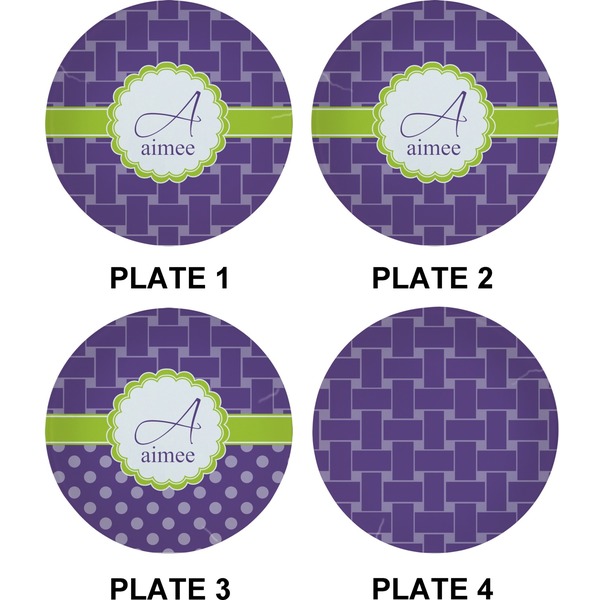 Waffle Weave Set of Appetizer / Dessert Plates (Approval)