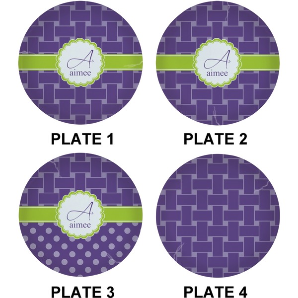 Waffle Weave Set of Lunch / Dinner Plates (Approval)