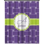 Waffle Weave Extra Long Shower Curtain - 70"x84" (Personalized)