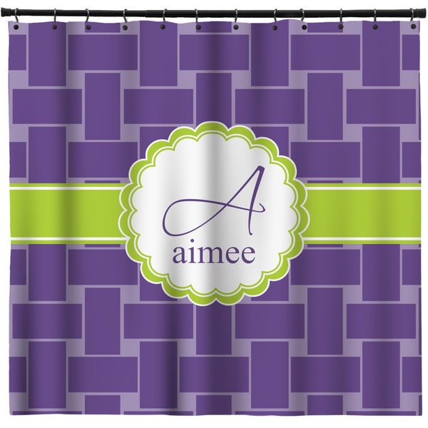 Custom Waffle Weave Shower Curtain - Custom Size (Personalized)