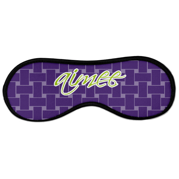 Custom Waffle Weave Sleeping Eye Masks - Large (Personalized)