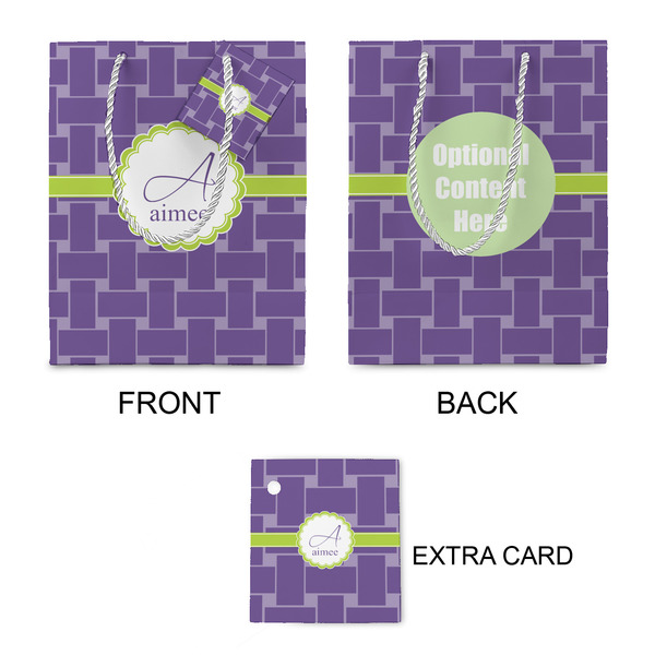 Waffle Weave Small Gift Bag - Approval