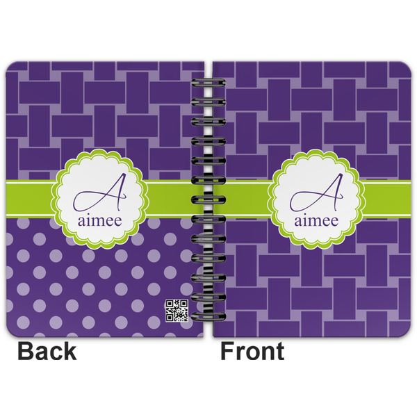 Waffle Weave Spiral Journal 5 x 7 - Apvl